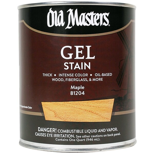 Old Masters 1 Qt Maple Oil-Based Gel Stain 81204 - main